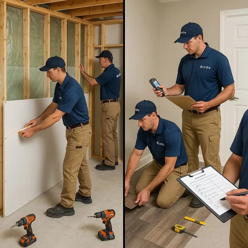 Repairs and Reconstruction process in Aberdeen, MS