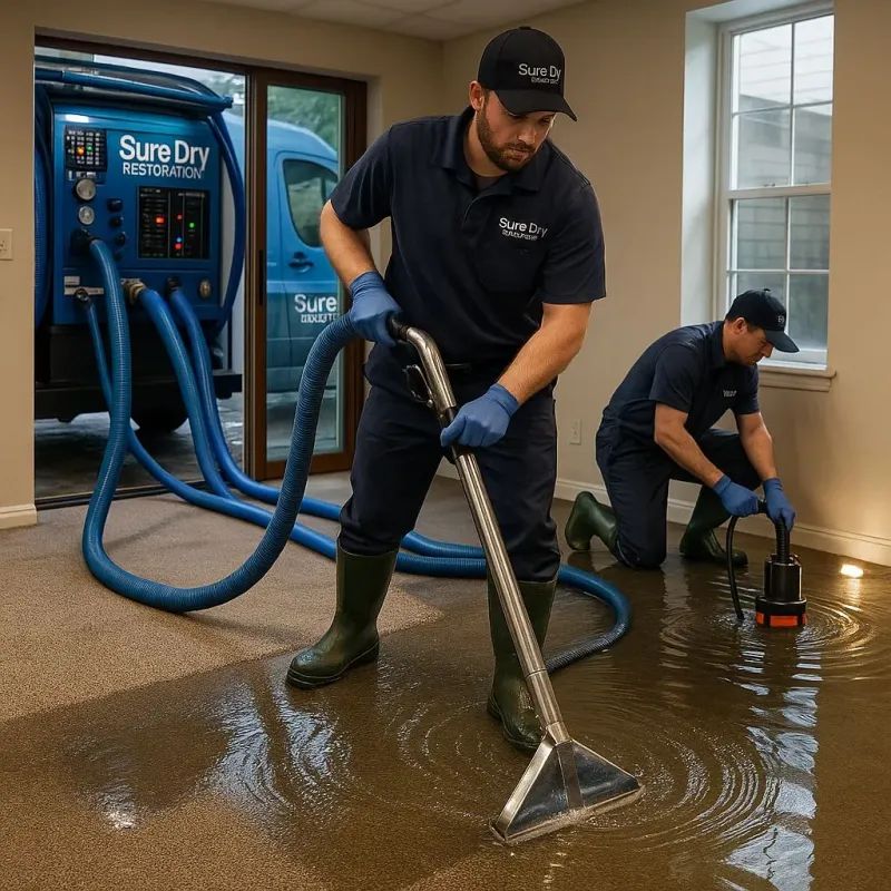 Water Extraction and Removal process in Aberdeen, MS